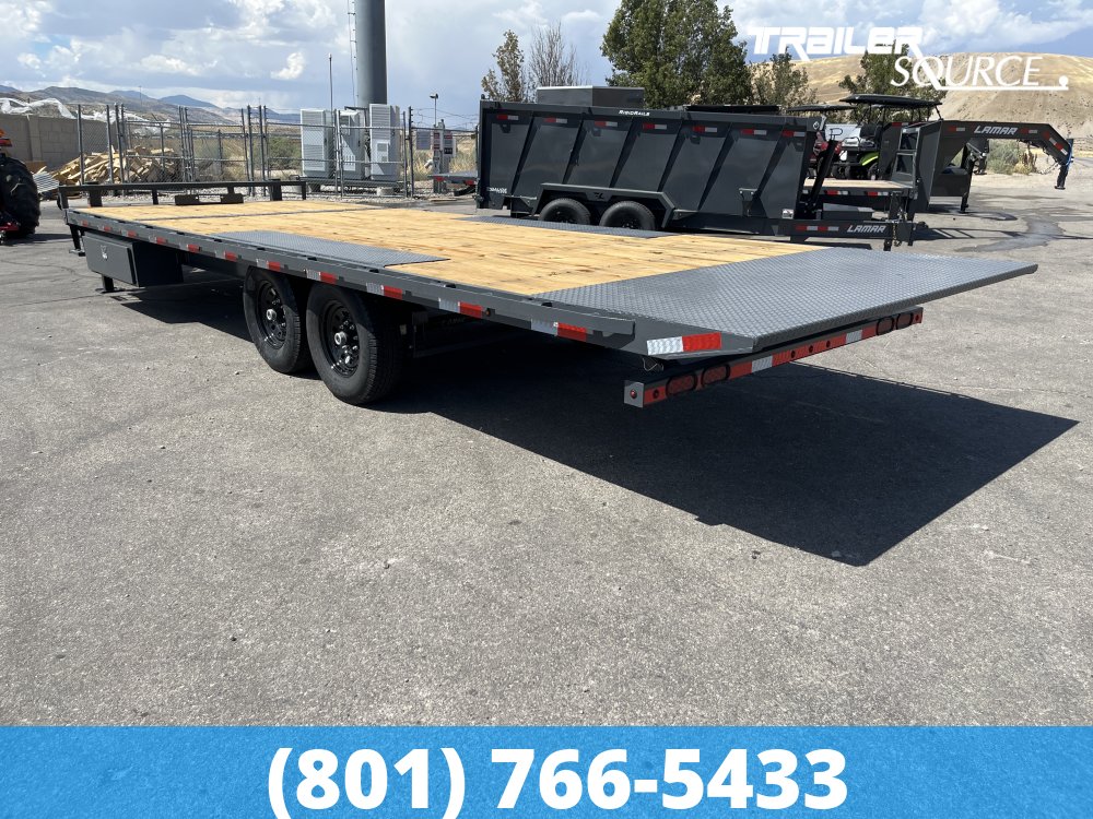 8.5x24 Lamar DO Tilt 14K Deckover Tilt Trailer