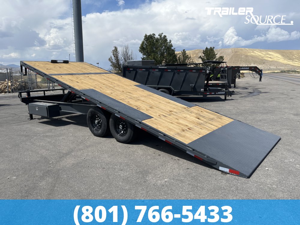 8.5x24 Lamar DO Tilt 14K Deckover Tilt Trailer