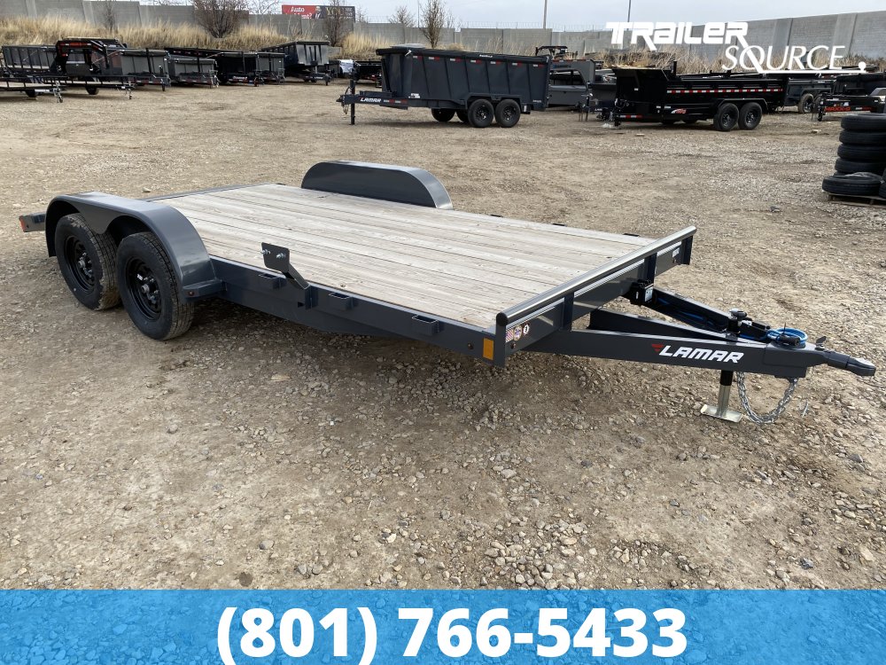 7x16 Lamar Car Hauler 7K Car Hauler Trailer