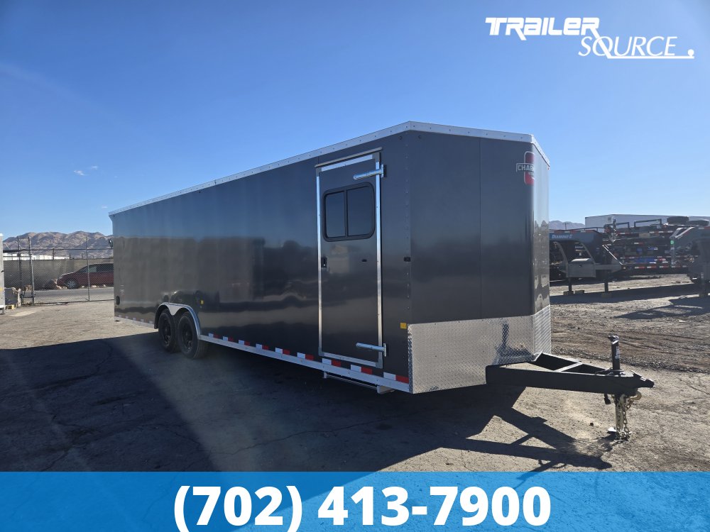 8.5x28 Charmac Stealth 7'0" Interior 12K Enclosed Cargo