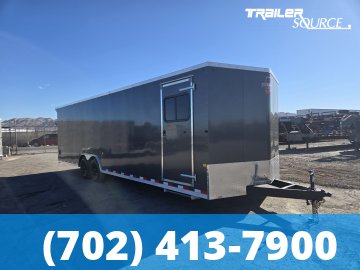 8.5x28 Charmac Stealth 7'0" Interior 12K Enclosed Cargo