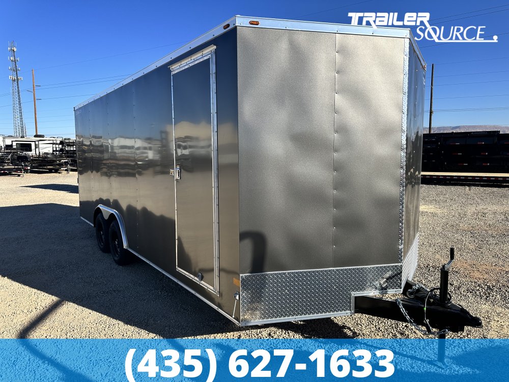 8.5x20 Wells Cargo Fast Trac Deluxe 7'0" Interior 10K Tandem Axle Enclosed Cargo