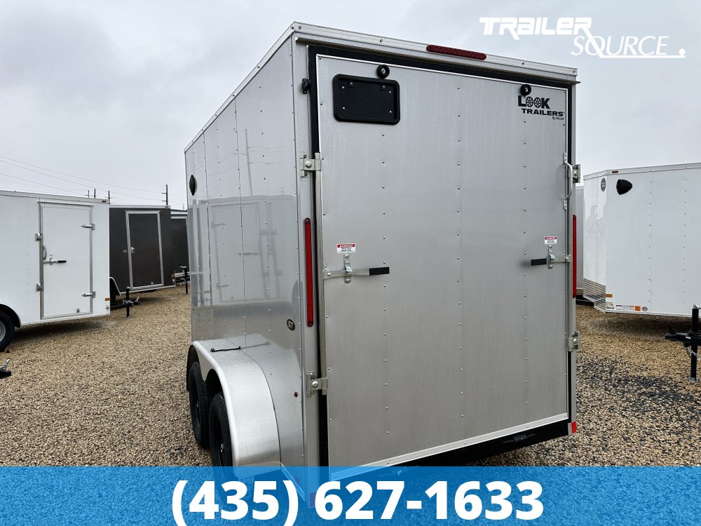 6x12 Look ST DLX 7'0" Interior 7K Tandem Axle Enclosed Cargo
