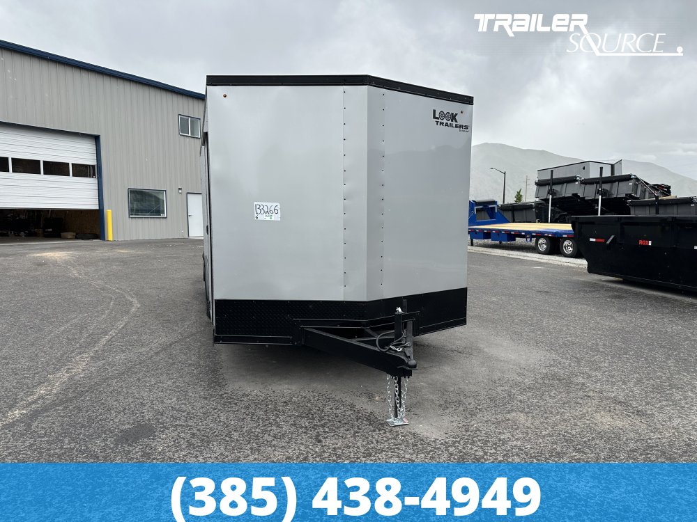 8.5x18 Look ST DLX 7K Enclosed Car Hauler