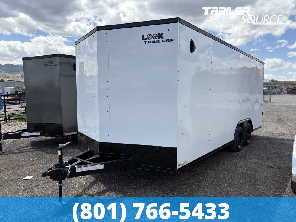 8.5x20 Look ST DLX 7'0" Interior 7K Tandem Axle Enclosed Cargo