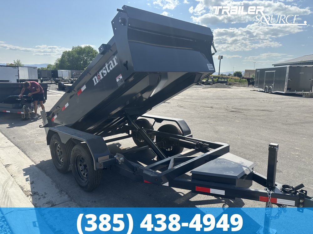 5x10 Norstar Iron Bull DCB 20" Sides 7K Dump Trailer