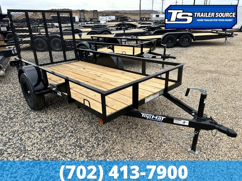 5x10 Top Hat Derby SR Utility Trailer - 3.5K GVWR