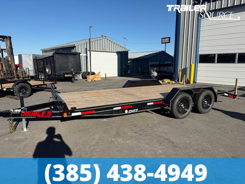 Double A 7x18 7.7K Pro Series CH Car Hauler