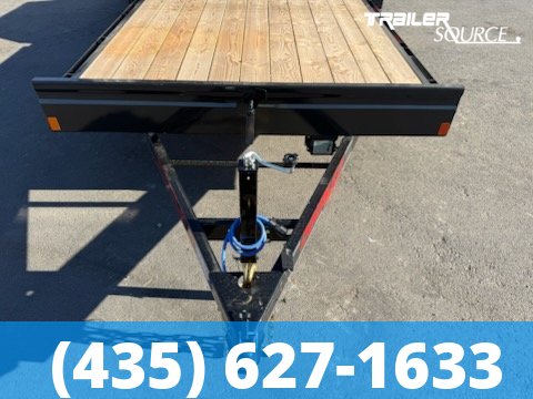 7x18 Double A Pro Series CH Flatbed Car Hauler