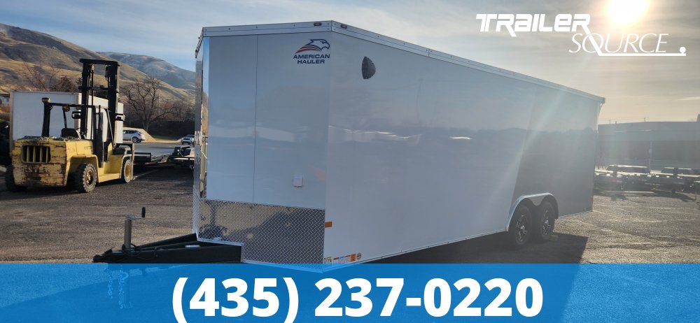 8.5x24 American Hauler Mach Enclosed Car Hauler