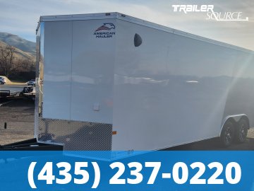 8.5x24 American Hauler Mach Enclosed Car Hauler