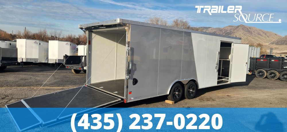 8.5x24 American Hauler Mach Enclosed Car Hauler