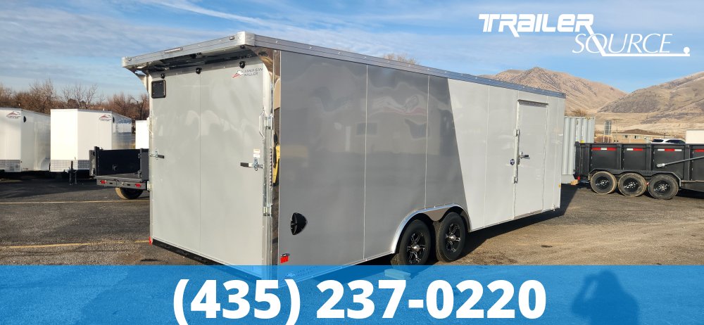 8.5x24 American Hauler Mach Enclosed Car Hauler