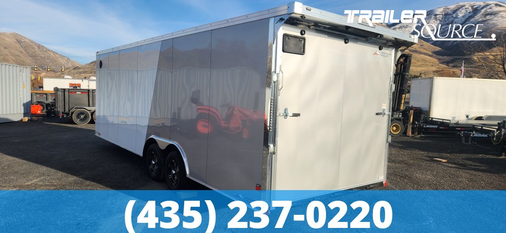 8.5x24 American Hauler Mach Enclosed Car Hauler
