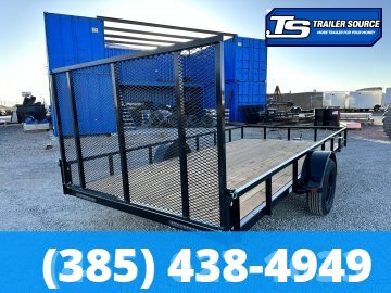 7x12 Built MAX Series ATV Trailer - 3.5K GVWR - Ramp Gate
