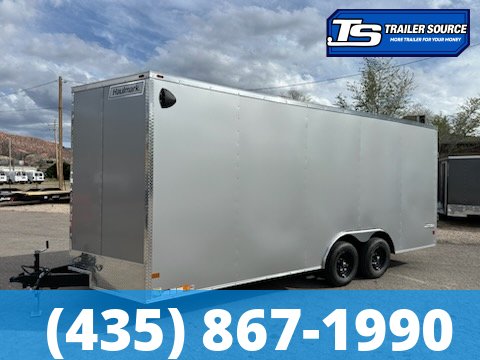 8.5x20 Haulmark Passport DELUXE Enclosed Cargo Trailer - 7'6" Interior - 10K GVWR - .080 PolyCor, Dovetail