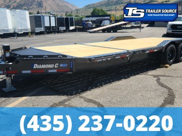 8.5x24 Diamond C HXD 208 Wide Body w/ Drive Over Fenders Tilt