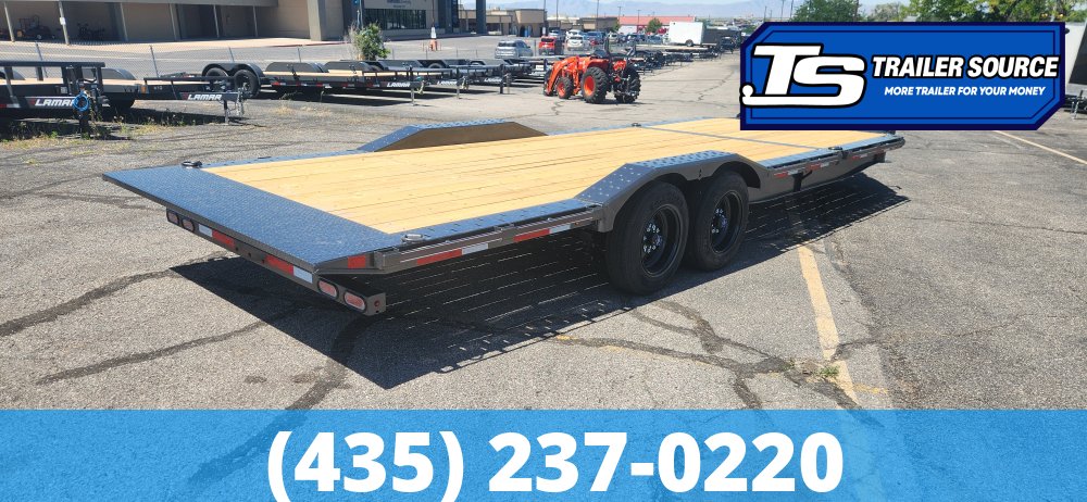 8.5x24 Diamond C HXD 208 Wide Body w/ Drive Over Fenders Tilt Trailer - 18K GVWR - 18 Ply Tires