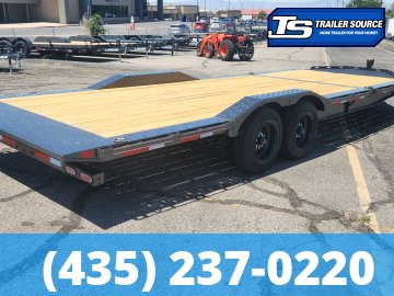 8.5x24 Diamond C HXD 208 Wide Body w/ Drive Over Fenders Tilt Trailer - 18K GVWR - 18 Ply Tires