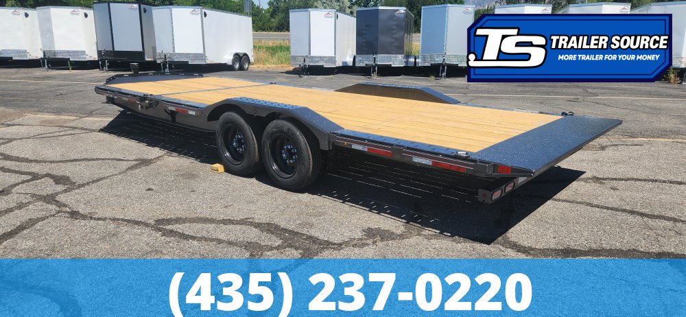 8.5x24 Diamond C HXD 208 Wide Body w/ Drive Over Fenders Tilt Trailer - 18K GVWR - 18 Ply Tires