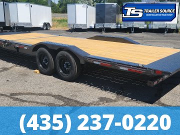 8.5x24 Diamond C HXD 208 Wide Body w/ Drive Over Fenders Tilt Trailer - 18K GVWR - 18 Ply Tires