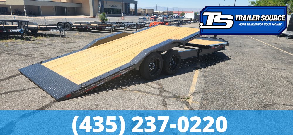 8.5x24 Diamond C HXD 208 Wide Body w/ Drive Over Fenders Tilt Trailer - 18K GVWR - 18 Ply Tires