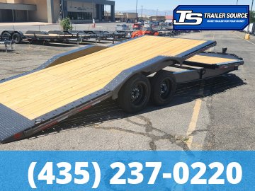 8.5x24 Diamond C HXD 208 Wide Body w/ Drive Over Fenders Tilt Trailer - 18K GVWR - 18 Ply Tires