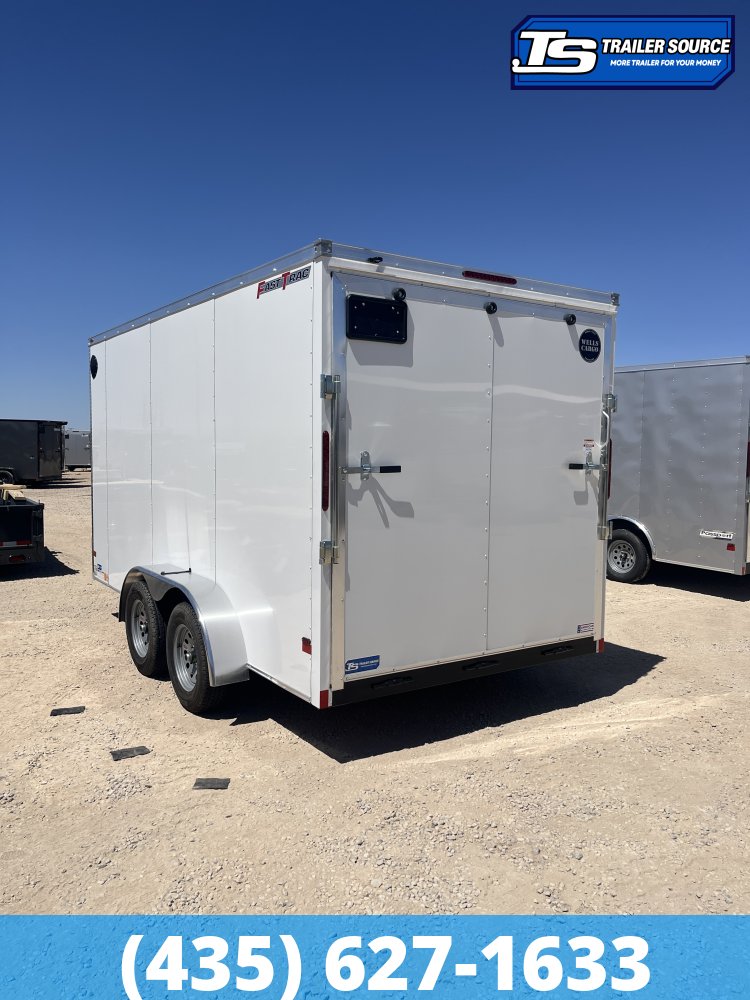 7x14 Wells Cargo FastTrac Enclosed Cargo Trailer - 7'0" Interior - 7K GVWR -