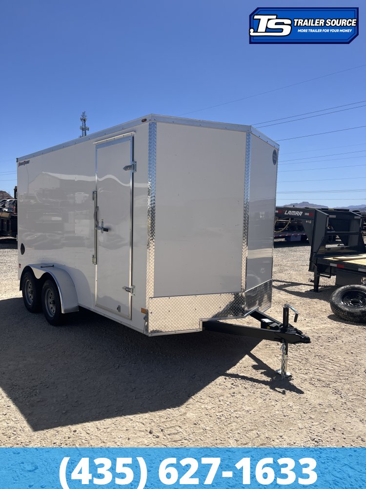 7x14 Wells Cargo FastTrac Enclosed Cargo Trailer - 7'0" Interior - 7K GVWR -