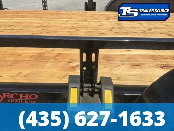 7x16 Echo EA-16-15T Utility Trailer - 7K GVWR - Tire Chocks