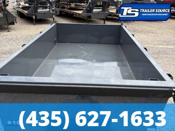 6.5x12 Lamar DM Dump Trailer - 24" Sides - 10K GVWR -
