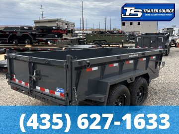 6.5x12 Lamar DM Dump Trailer - 24" Sides - 10K GVWR -