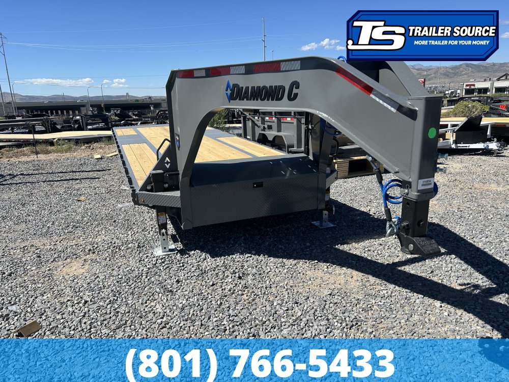 8.5x26 Diamond C DET-GN 210 Gooseneck Deckover Tilt