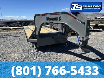 8.5x26 Diamond C DET-GN 210 Gooseneck Deckover Tilt
