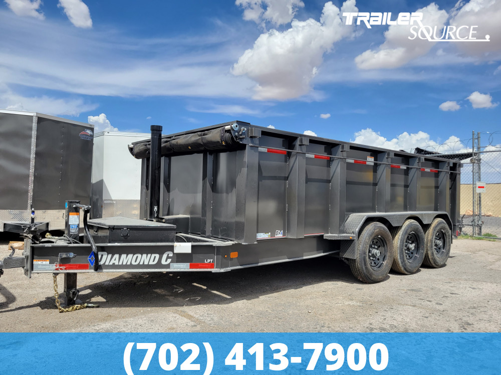 7x16 Diamond C LPT 24K 44" Sides Dump