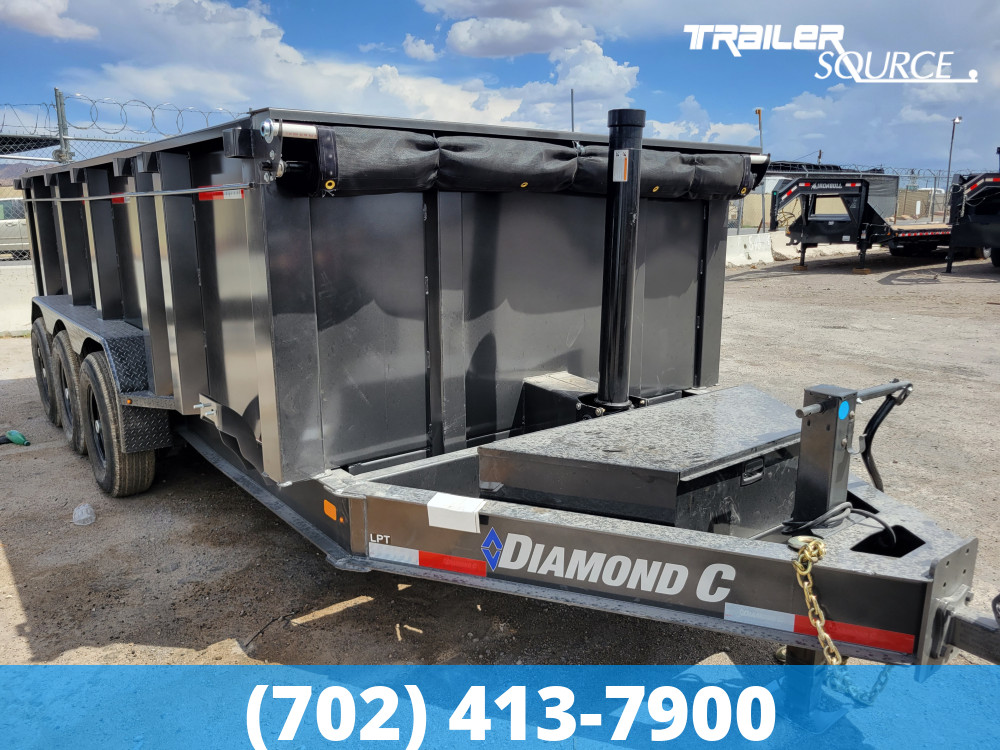 7x16 Diamond C LPT 24K 44" Sides Dump