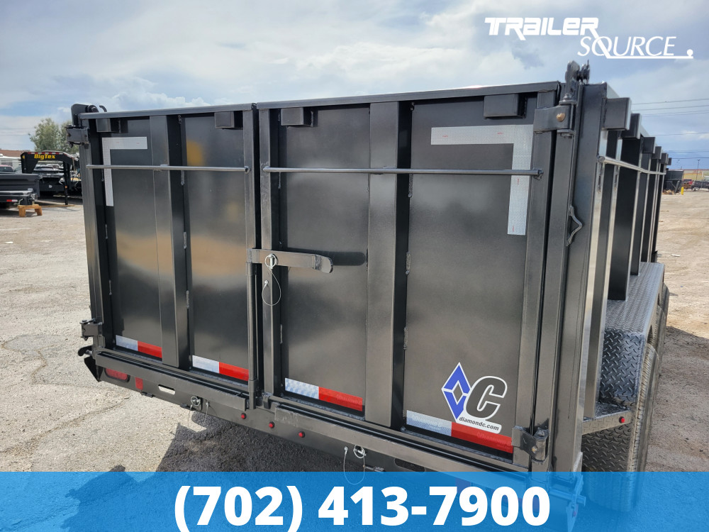 7x16 Diamond C LPT 24K 44" Sides Dump