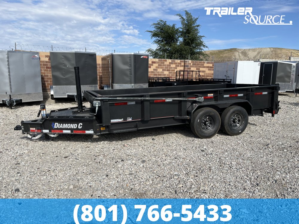 7x16 Diamond C LPT 15K 24" Sides Dump