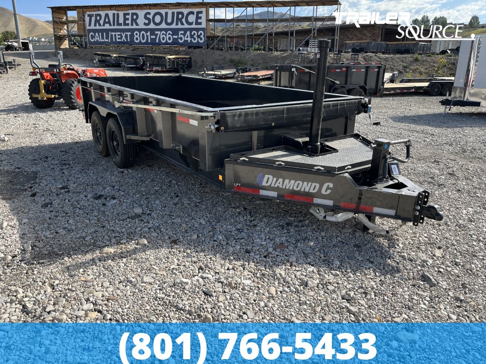 7x16 Diamond C LPT 15K 24" Sides Dump