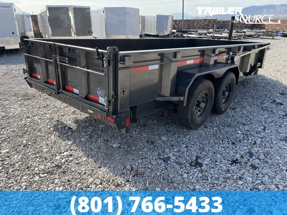 7x16 Diamond C LPT 15K 24" Sides Dump