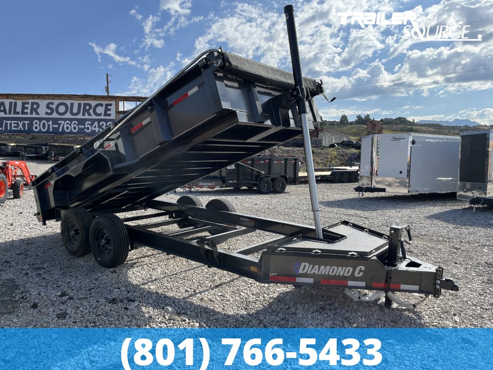 7x16 Diamond C LPT 15K 24" Sides Dump