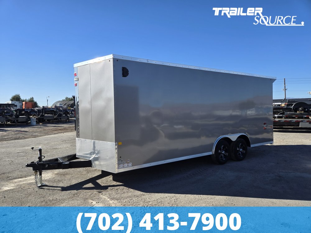 8.5x20 Charmac Stealth 7'0" Interior 10K Enclosed Cargo