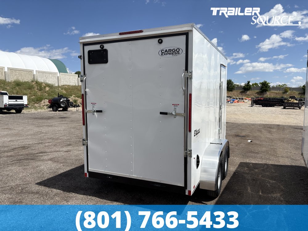 6x12 Cargo Express EX Series 7K Tandem Axle Enclosed Cargo