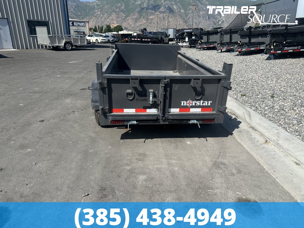 5x10 Norstar Iron Bull DCB 20" Sides 7K Dump Trailer
