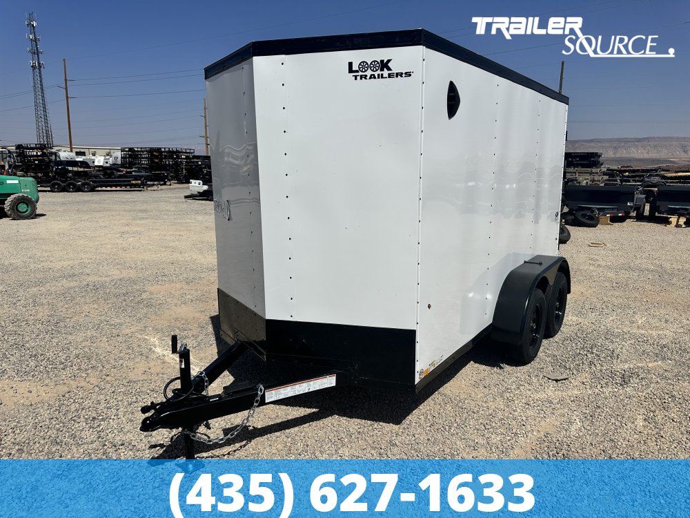 6x12 Look ST DLX 6'6" Interior 7K Tandem Axle Enclosed Cargo