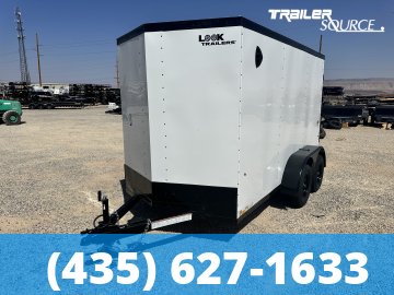6x12 Look ST DLX 6'6" Interior 7K Tandem Axle Enclosed Cargo