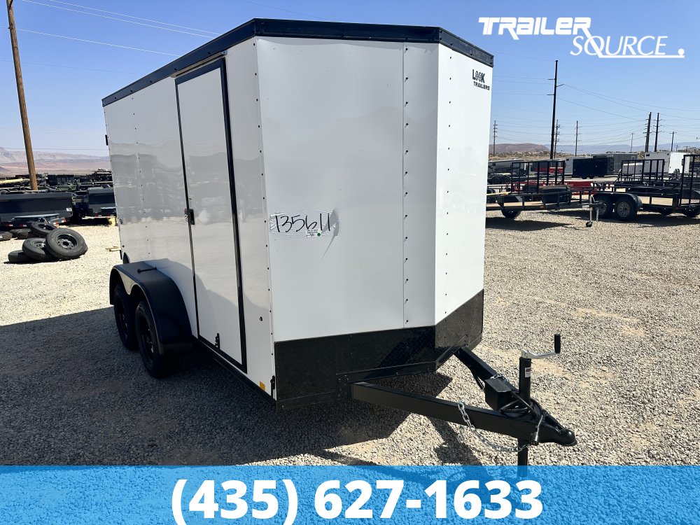 6x12 Look ST DLX 6'6" Interior 7K Tandem Axle Enclosed Cargo