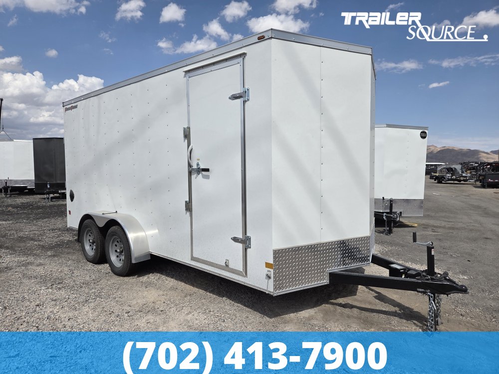 7x16 Wells Cargo FastTrac 7'0" Interior 7K Tandem Axle Enclosed Cargo