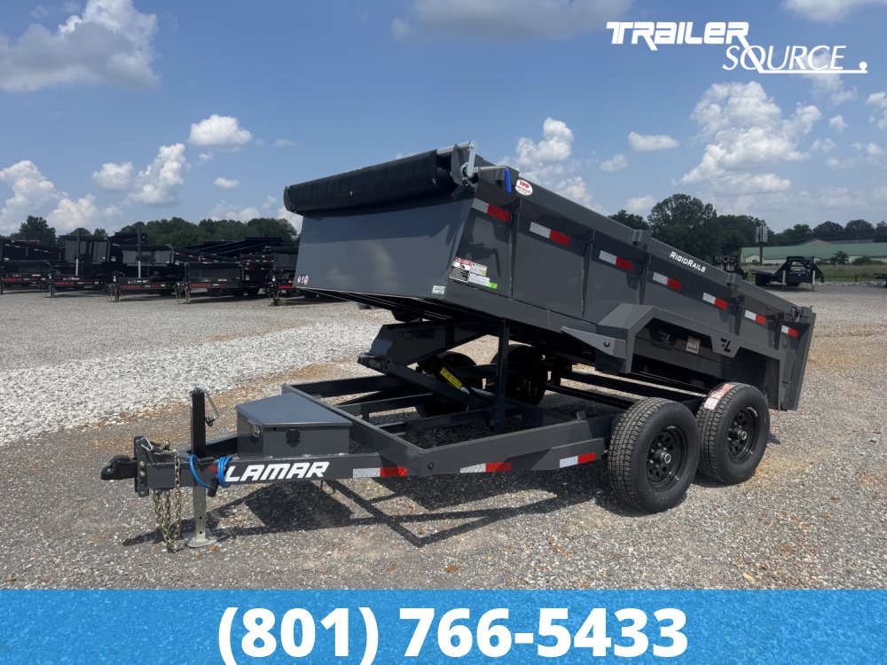 6.5x12 Lamar DM 10.4K Dump Trailer
