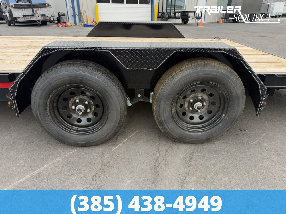 7x18 Double A 7.7K Excel Series ECH Car Hauler